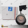 VERSALLES - FOCO LED TRACK LIGHT TRIFASICO COB 30W 3000K NEGRO 36, foto 5