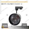 VERSALLES - FOCO LED TRACK LIGHT TRIFASICO COB 30W 3000K NEGRO 24, foto 1