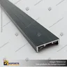 MG27 RIEL MAGNETICO SLIM NEGRO 27X7X3000 MM, foto 5