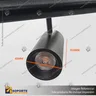 MONACO-FOCO TRACK LIGHT MAGNETICO CUERPO NEGRO 10W 48V 4000K, foto 3