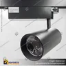 CANNES - FOCO LED TRACK LIGHT TRIFASICO COB 30W 3000K NEGRO 36, foto 1