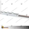 MG27 LUGANO - LAMPARA REJILLA CUERPO BLANCO 6W 300MM CALIDO 3000K 48V, foto 1