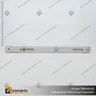 MG27 LUGANO - LAMPARA REJILLA CUERPO BLANCO 6W 300MM NEUTRO 4000K 48V, foto 4