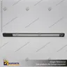 MG27 LUCERNA - LAMPARA LINEAL CUERPO NEGRO 10W 400MM CALIDO 3000K 48V 150O, foto 5