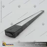 MG27 LUCERNA - LAMPARA LINEAL CUERPO NEGRO 10W 400MM NEUTRO 4000K 48V 150O, foto 3