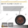 CANNES - FOCO LED TRACK LIGHT TRIFASICO COB 30W 3000K BLANCO 36, foto 1