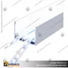 PERFIL PARA CINTA LED ALP 046 3MT, foto 2