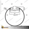 PERFIL PARA CINTA LED ALP D60 3MT, foto 4