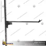 NOVA SOPORTE BARRA REDONDA DIAMETRO 14 MM 30 CM CROMADO, foto 2