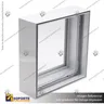 PERFIL FRAMELESS ALUMINIO 8 CM, foto 2