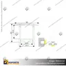 PERFIL PARA CINTA LED ALP 031 3MT, foto 6