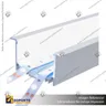 PERFIL PARA CINTA LED ALP 045 3MT, foto 2