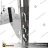 BRAZO A RIEL NOVA 30 CM CASCADA 7 BOLAS CROMADO, foto 3