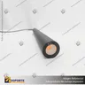 GALES - FOCO COLGANTE MAGNETICO CUERPO NEGRO 6W 48V 3000K, foto 1