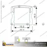 PERFIL PARA CINTA LED ALP 004 3MT, foto 5