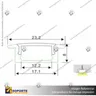 PERFIL PARA CINTA LED ALP 001 3MT, foto 6