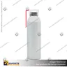 BOTELLA ALU/GRIS PLATA/ROJO, foto 1