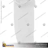 POLERA CON CUELLO SUMMER II/2XL/BLANCO, foto 4