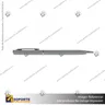 BOLIGRAFO SLIM TOUCH/GRIS CLARO/GRIS CLARO, foto 1