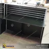 BLACK 1800W RECEPTION DESK, foto 4