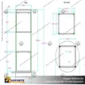 ROTATING OPEN DISPLAY TOWER BOX, foto 3