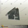 SNAP POSTA FRAME COMPONENT: BOTTOM EXTRUSION (ALUMINIUM), foto 1