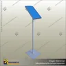 RADIUS SIGN FRAMES - FLOOR STAND, foto 1