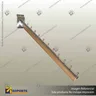 WATERFALL DISPLAY BRACKETS: 6 OR 12 PINS, foto 1