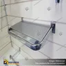 GARMENT RAIL WITH BUILT-IN SHELF, foto 2