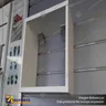 MDF OPEN DISPLAY BOX FOR PLANKWALL, foto 5