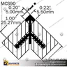 MC90 - ROUND & SQUARE CORNER JOIN PROFILES, foto 4