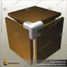 MC 3 WAY CORNERS FOR STICKMAN CORNER PROFILES, foto 2