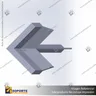 MC 3 WAY CORNERS FOR STICKMAN CORNER PROFILES, foto 7