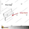 PLANKWALL SLATWALL CLIP PC2, foto 3