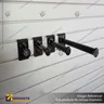 HEAVY DUTY STRAIGHT ARM DISPLAY BRACKETS, foto 3
