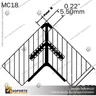 MC18 - ROUND & SQUARE CORNER JOIN PROFILES, foto 3