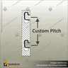 CUSTOM PITCH SLATWALL PANELS, foto 2