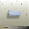 ALUMINIUM SLATWALL - TOP CAP, foto 3