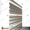 ALUMINIUM SLATWALL - 50MM PITCH, foto 3