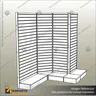 FREE-STANDING HIGH MODULAR DISPLAY WALLS - FS24, foto 2