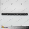 MG27 LUGANO - LAMPARA REJILLA CUERPO NEGRO 6W 300MM CALIDO 3000K 48V, foto 8