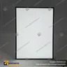 PANEL MENU SLIM BOX 1 CARA A3 CON PINES (312X427) COLOR NEGRO, foto 8