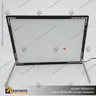 PANEL MENU SLIM BOX 1 CARA A4 CON PINES (225X304) COLOR NEGRO, foto 9
