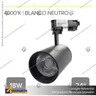 VERSALLES - FOCO LED TRACK LIGHT TRIFASICO COB 18W 4000K NEGRO 24, foto 5