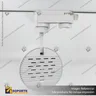 VERSALLES - FOCO LED TRACK LIGHT TRIFASICO COB 30W 4000K BLANCO 24, foto 9