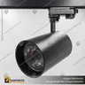 VERSALLES - FOCO LED TRACK LIGHT TRIFASICO COB 30W 3000K NEGRO 12, foto 9