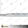 MG27 LUGANO - LAMPARA REJILLA CUERPO BLANCO 12W 540MM CALIDO 3000K 48V, foto 12
