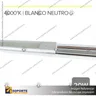 MG27 LUCERNA - LAMPARA LINEAL CUERPO BLANCO 20W 650MM NEUTRO 4000K 48V 150O, foto 5