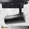 CANNES - FOCO LED TRACK LIGHT TRIFASICO COB 30W 3000K NEGRO 24, foto 7