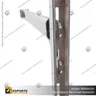 MAGNA SOPORTE BARRA OVAL CROMADO, foto 4
